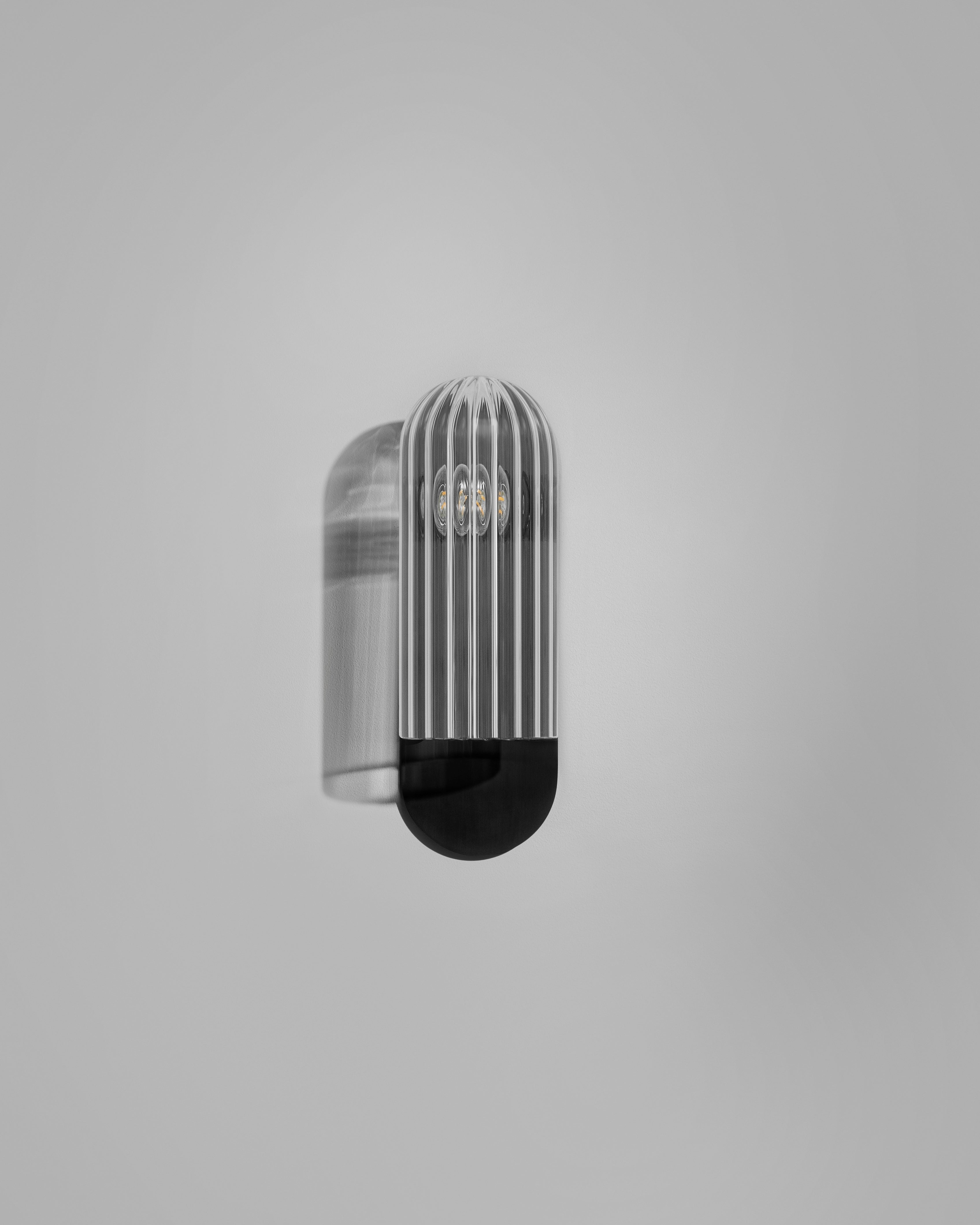 Schwung Odyssey Paris Black Gunmetal Wall Light